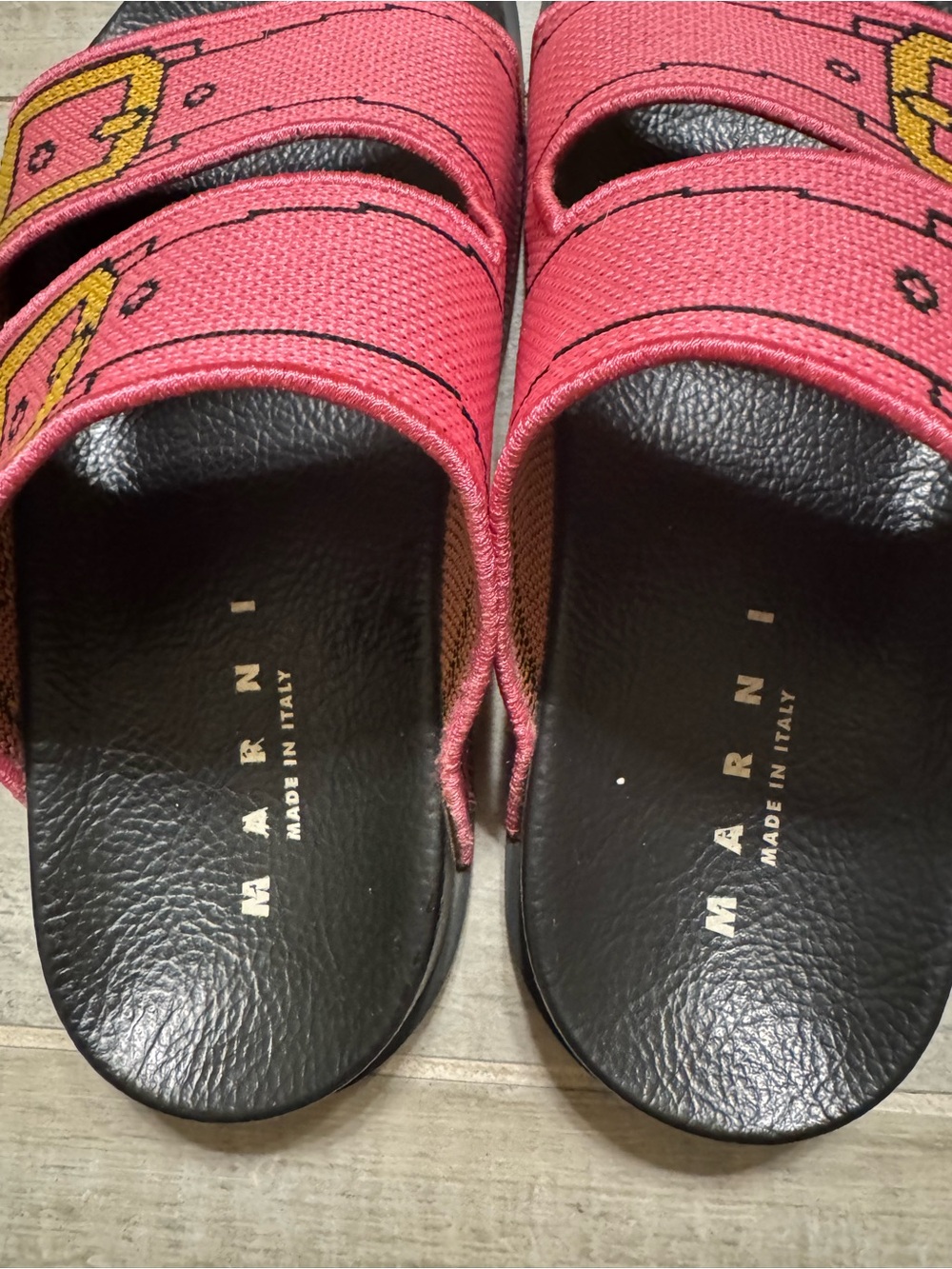Marni Trompe L’oiel sandal slides - Picture 4 of 6